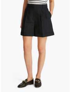 შორტი Tommy Hilfiger - LINEN MIX PLEATED SHORT