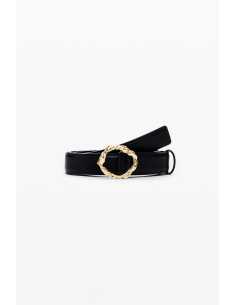 კლასიკური ქამარი ქალის DESIGUAL - Leather Belt