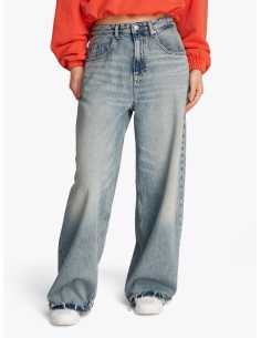 ქალის ჯინსი Tommy Jeans - CHARLIE MR LOOSE WD REHEM BI6012