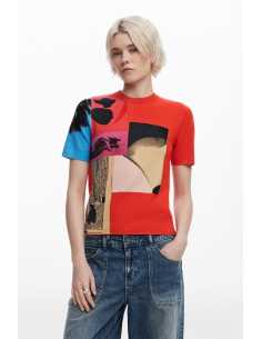 მაისურები DESIGUAL - T-Shirt Designed By Mr. Christian Lacroix