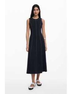 კაბა DESIGUAL - A-Line Seam Dress