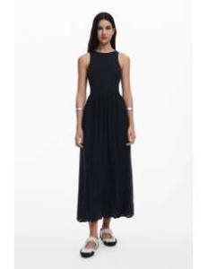 კაბა DESIGUAL - Combined Midi Dress