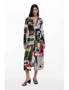 კაბა DESIGUAL - Dress Designed By Mr. Christian Lacroix