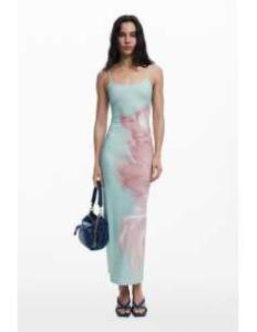 კაბა DESIGUAL - Floral Midi Dress