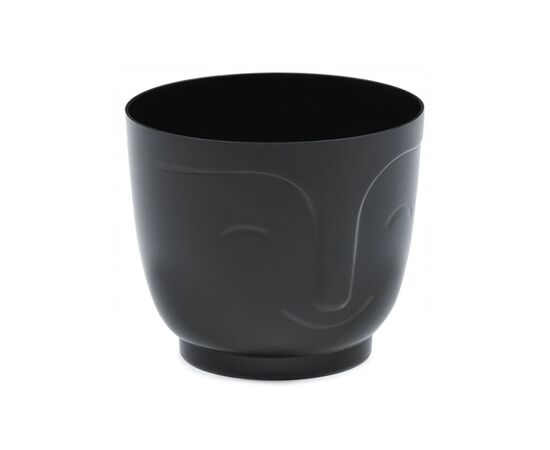 ქოთანი ყვავილის Lamela ATENA 185 cover - black 3,1L