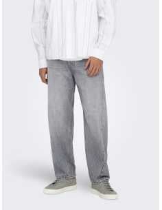 ჯინსი ONLY & SONS - ONSFADE LOOSE TWIST MG 3148 TAI DNM