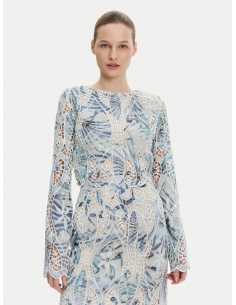 პერანგი GUESS - LS ANASTASIA LACE TOP