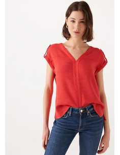 პერანგი Mavi - V NECK BLOUSE