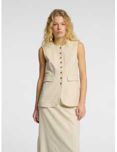 პიჯაკი SELECTED FEMME - SLFILUNA SL BUTTONED POCKET VEST B