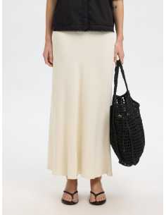 ქვედაბოლო SELECTED FEMME - SLFVIVA-LENA HW ANKLE SUN SKIRT NOOS