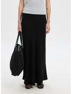 ქვედაბოლო SELECTED FEMME - SLFVIVA-LENA HW ANKLE SUN SKIRT NOOS