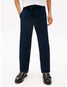 შარვალი Tommy Hilfiger - LINEN VISCOSE PANT