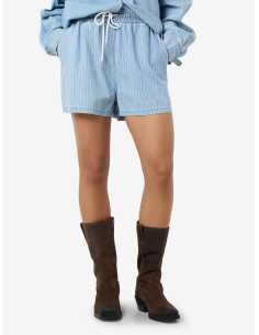 შორტი Noisy May - NMKATRI NW ELASTIC STRIPE SHORT BS006LB