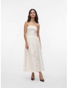 კაბა Vero Moda - VMANE BANDEAU 7/8 DRESS JRS GA