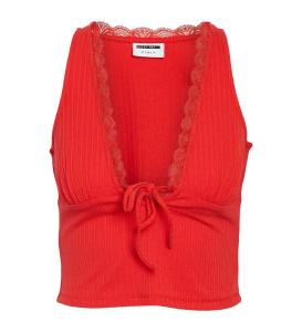 მაისურები Noisy May - NMSELENA S/L TIE TOP JRS