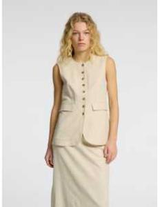 პიჯაკი SELECTED FEMME - SLFILUNA SL BUTTONED POCKET VEST B