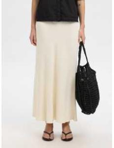 ქვედაბოლო SELECTED FEMME - SLFVIVA-LENA HW ANKLE SUN SKIRT NOOS