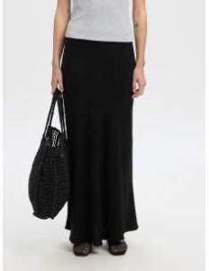 ქვედაბოლო SELECTED FEMME - SLFVIVA-LENA HW ANKLE SUN SKIRT NOOS