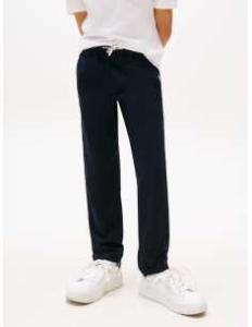 შარვალი Tommy Hilfiger - REGULAR PULL ON POPLIN PANT