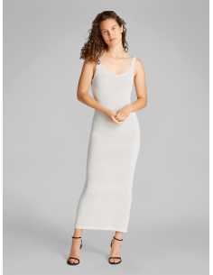 კაბა CALVIN KLEIN JEANS - BACK TIE LONG SWEATER DRESS