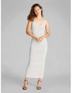 კაბა CALVIN KLEIN JEANS - BACK TIE LONG SWEATER DRESS