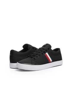 კედები Tommy Hilfiger - TH HI VULC LOW CORE STRIPES MESH