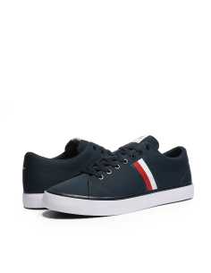კედები Tommy Hilfiger - TH HI VULC LOW CORE STRIPES MESH
