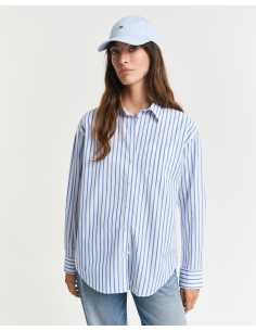 პერანგი GANT - Relaxed Fit Striped Poplin Shirt