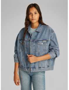 ქურთუკი CALVIN KLEIN JEANS - BOXY DENIM JACKET