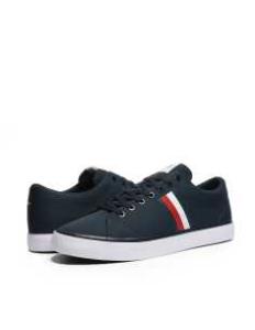 კედები Tommy Hilfiger - TH HI VULC LOW CORE STRIPES MESH