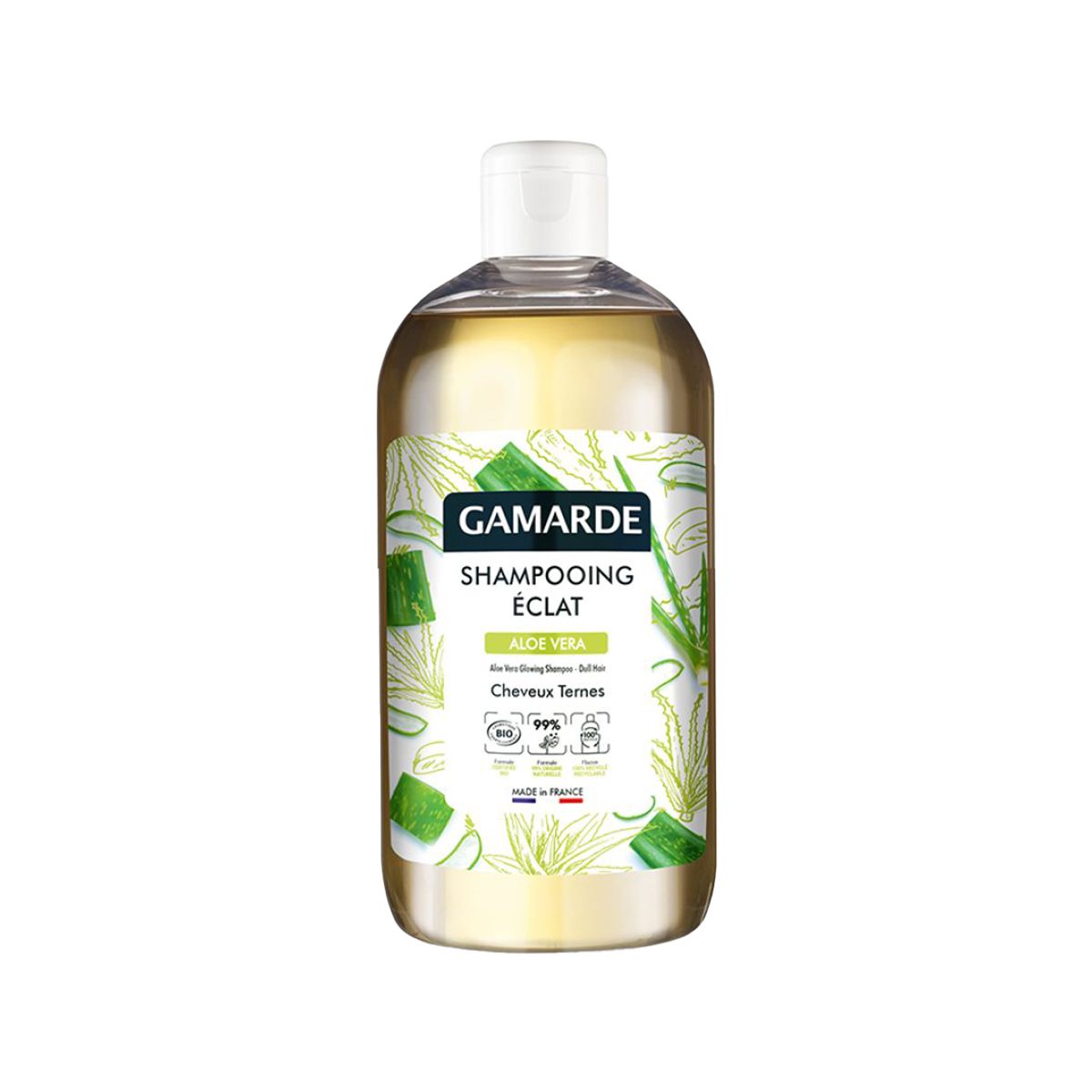 შამპუნი დაზიანებული თმისთვის ალოე 500 მლ 8124 გამარდე - Gamarde