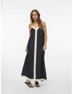 კაბა Vero Moda - VMDENISE SINGLET ANKLE DRESS WVN BTQ GA
