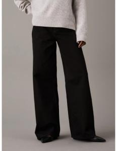 ქალის ჯინსი CALVIN KLEIN - HR WIDE - FOREVER BLACK