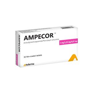 ამპეკორი - Ampecor 5/1.25/4.07მგ 30 ტაბლეტი