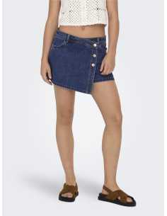 ქვედაბოლო ONLY - ONLLESLY REG LB DNM SKORT BJ NOOS