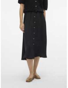 ქვედაბოლო Vero Moda - VMMELANEY HW BUTTON CALF SKIRT WVN NOOS
