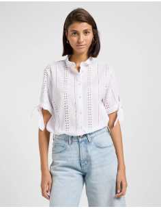 პერანგი LEE - CAMP TIE SLEEVE BUTTON UP