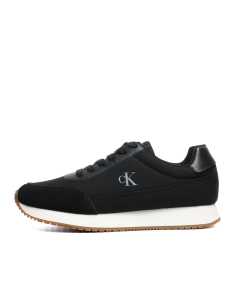 ქალის ბოტასი CALVIN KLEIN - RETRO RUNNER LOW LACEUP CANVAS
