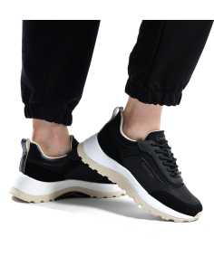 ქალის ბოტასი CALVIN KLEIN - RUNNER LACE UP MESH MIX