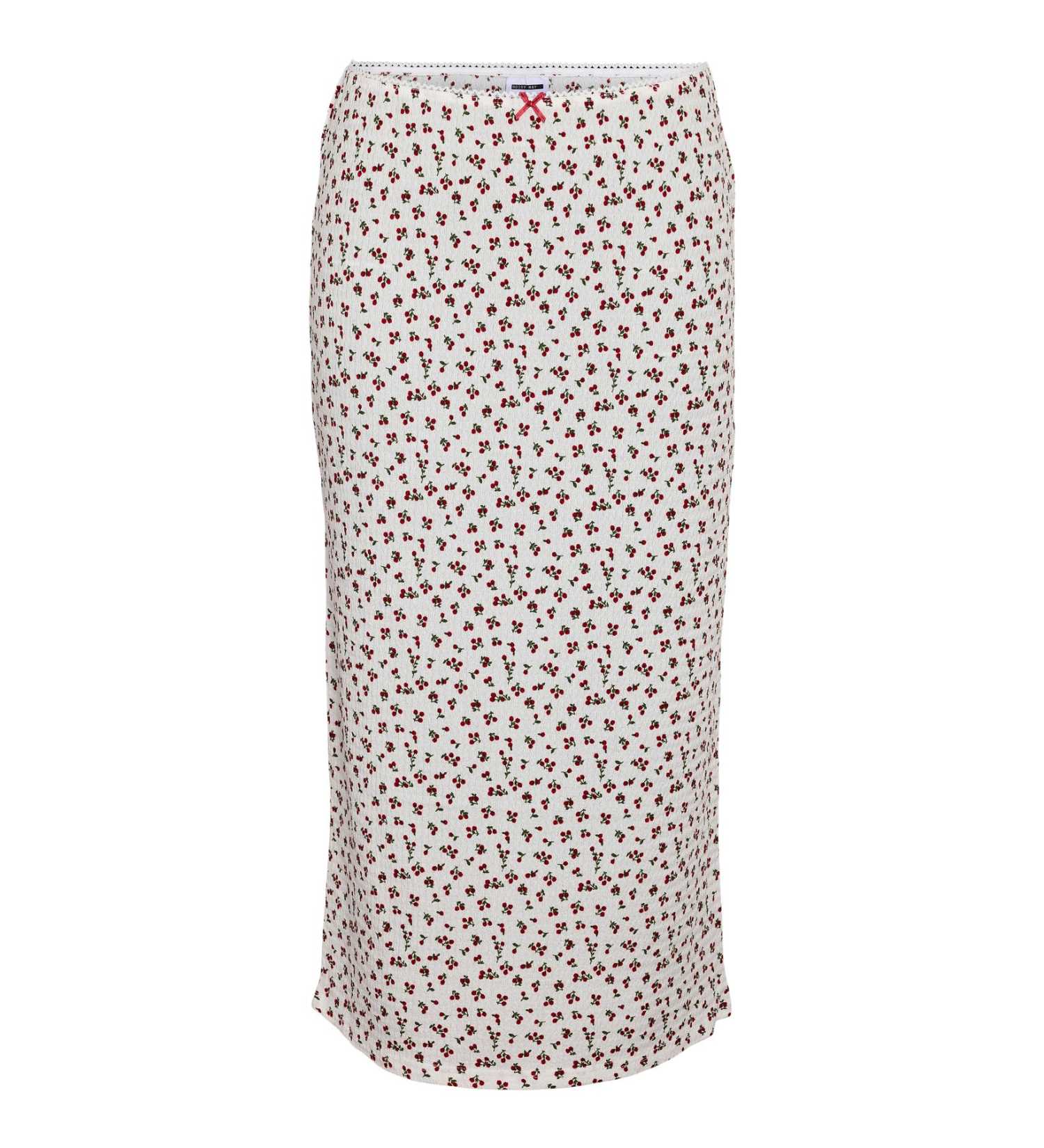 ქვედაბოლო Noisy May - NMSTELLA NW MIDI SKIRT JRS