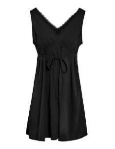 კაბა Noisy May - NMBROOKE S/L SHORT DRESS WVN