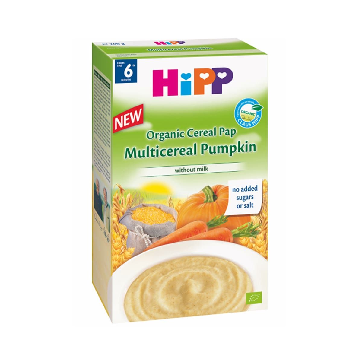 ურძეო ფაფა გოგრით 2897 ჰიპი - Hipp