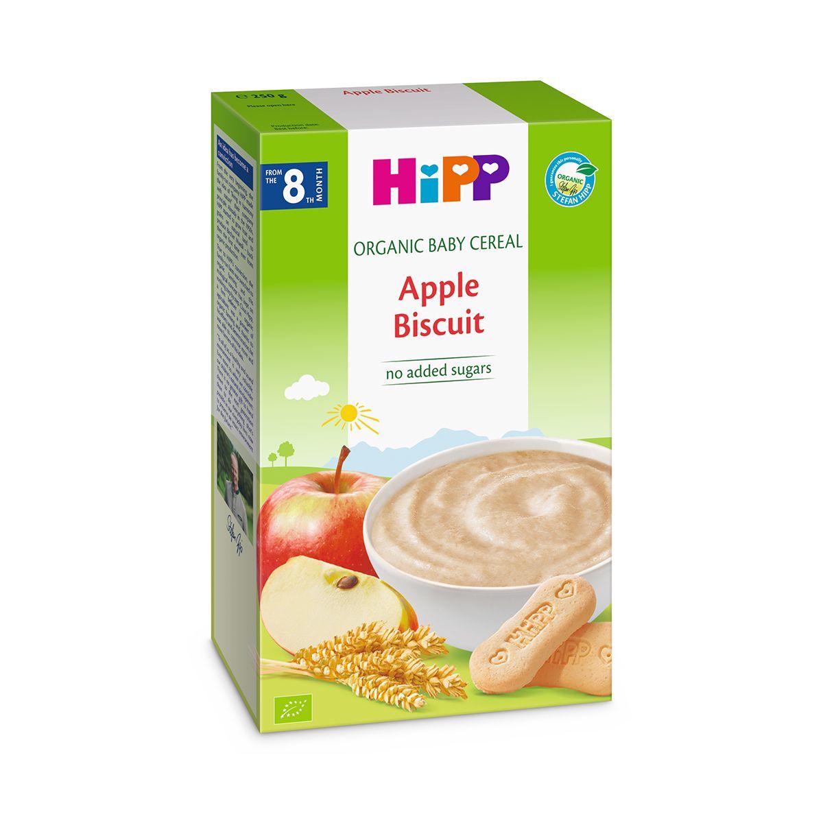 ურძეო ფაფა ვაშლი და ორცხობილა 2892 ჰიპი - Hipp