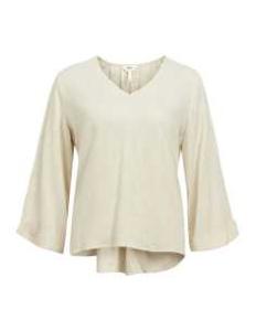 მაისურები OBJECT - OBJAYA 3/4 LO V-NECK TOP 138