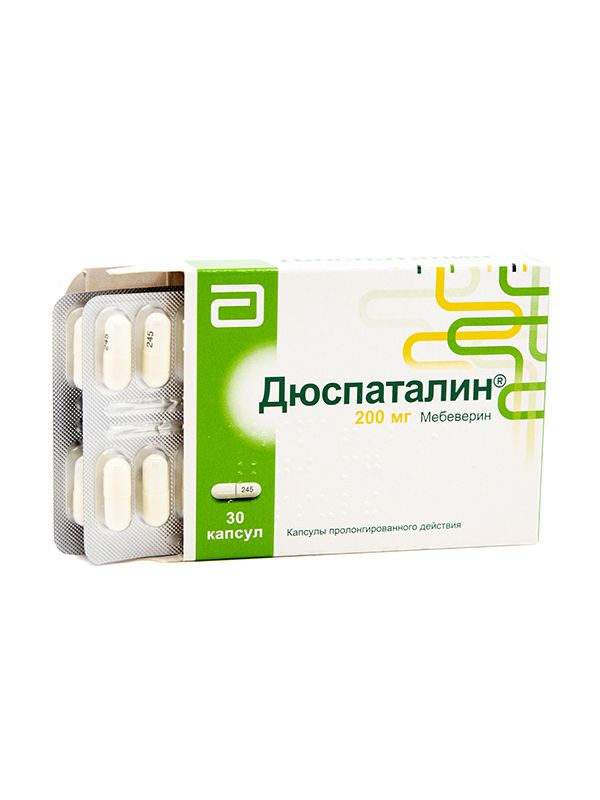 Duspatalin - დუსპატალინი 200მგ 30 კაფსულა