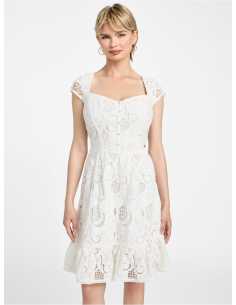 კაბა GUESS - DOMITILLA EMBRO DRESS