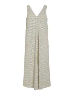 კაბა VILA - VIBINNI V-NECK ANKLE DRESS