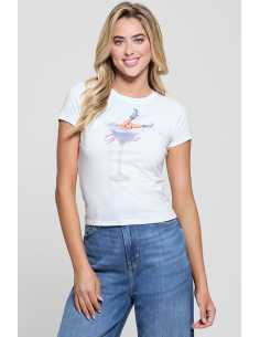 მაისურები GUESS - SS TINI BOOTS R5 TEE