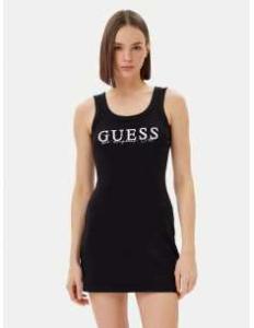 კაბა GUESS - SUNFLOWER RIB DRESS