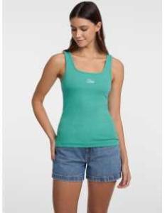მაისურები GUESS JEANS - GJ TANK TOP SLIM RIB EMBRO